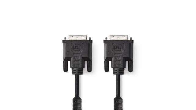Nedis CCGP32050BK20 Dvi-kabel Dvi-i 24+5-pins Male - Dvi-i 24+5-pins Male 2,0 M Zwart