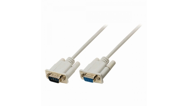 Nedis CCGP52010IV30 Seriële Kabel D-sub 9-pins Male - D-sub 9-pins Female 3,0 M Ivoor