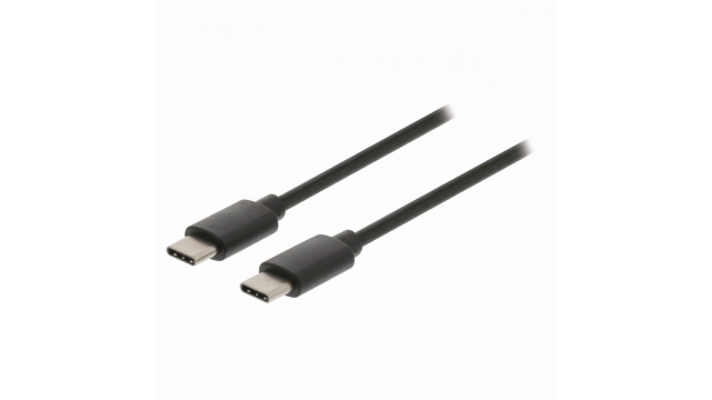 Nedis CCGB60700BK10 Usb 2.0-kabel Type-c™ Male - Type-c™ Male 1,0 M Zwart
