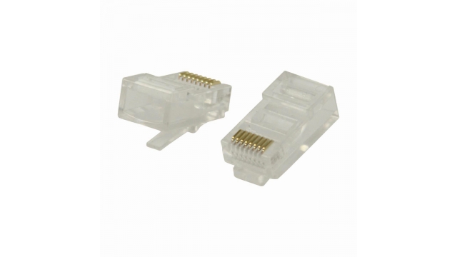 Nedis CCGB89300TP Netwerkconnector Rj45 (8p8c) Male - 10 Stuks Transparant