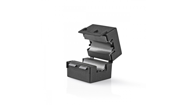 Nedis CVVC48912BK Video-ferrietfilter 300 Mhz Voor Kabeldiameters Tot 12 Mm 25 Stuks Zwart