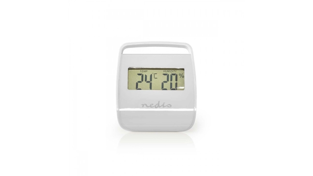 Nedis WEST100WT Thermometer Hygrometer Indoor White