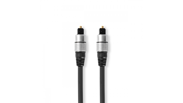 Nedis CAGC25000AT50 Optische Audiokabel Toslink Male - Toslink Male 5,00 M Antraciet