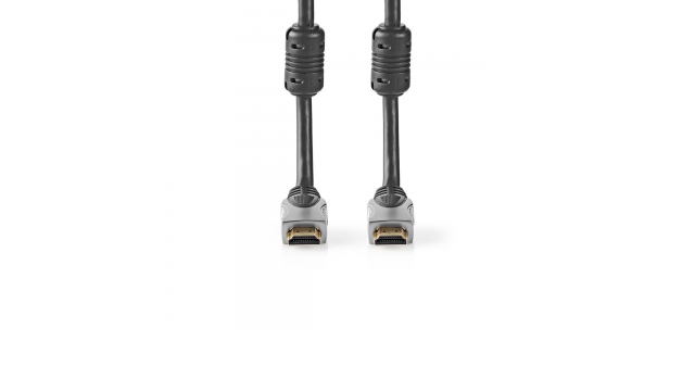 Nedis CVGC34000AT25 High Speed Hdmi™-cable Ethernet Hdmi™-connector - Hdmi™-connector 2.50 M Anthracite