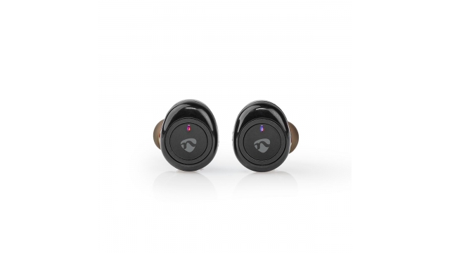 Nedis HPBT1050BK Volledig Draadloze Bluetooth®-oordopjes 4 Uur Afspeeltijd Spraakbediening Charging Case Zwart
