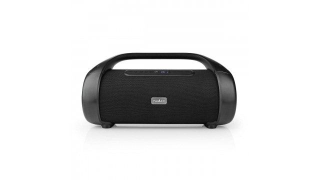 Nedis SPBB340BK Bluetooth® Party Boombox 9.5 Uur 2.1 120 W Media Afspeelmogelijkheden: Aux Ipx5 Koppelbaar Handgreep Feestverlichting Zwart