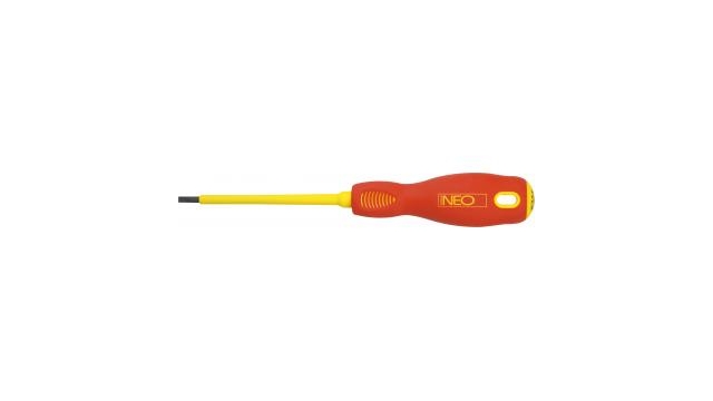 Neo Tools Platte Schroevendraaier 2,5x75mm 1000v Crmo Staal