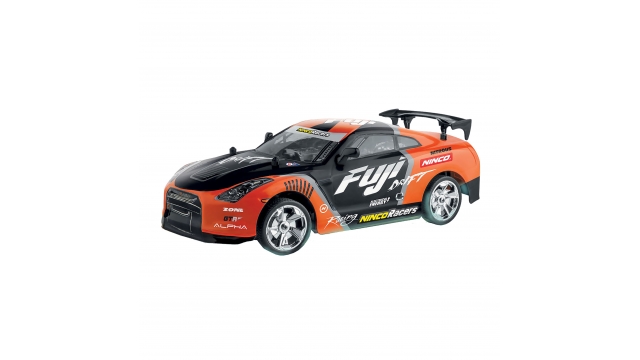 Ninco RC Fuji Driftauto + Licht 1:18 Oranje/Zwart