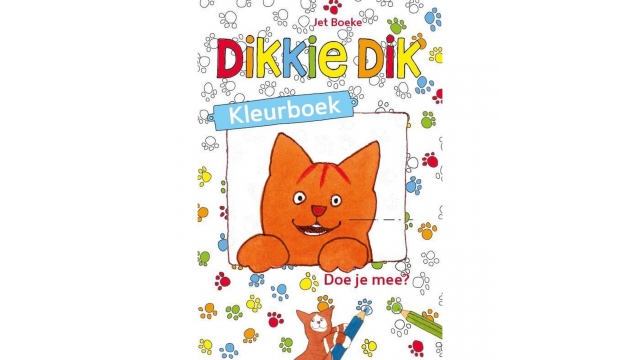 Dikke Dik Kleurboek