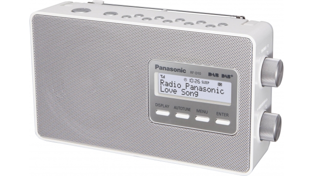 Panasonic RF-D10EG-W Draagbare DAB+ Radio Zilver