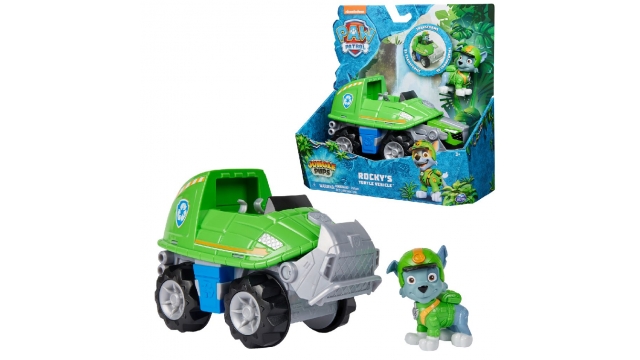 Paw Patrol Jungle Pups Deluxe Vehicle Rocky