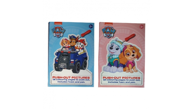 Paw Patrol Prikblok + Prikpen en Foammat Assorti