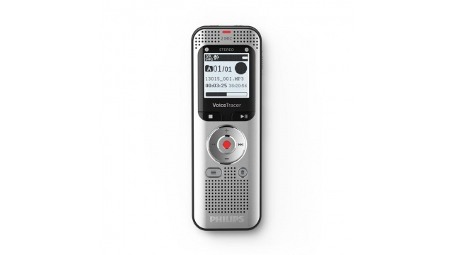 Philips DVT2050 VoiceTracer Audiorecorder Zilver/Zwart