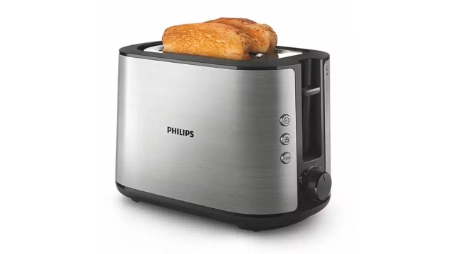 Philips HD2650/90 Viva Collection Broodrooster 950W Zwart/RVS