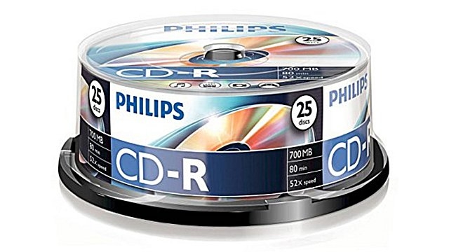 Philips CR7D5NB25/00 700 MB/80 min. 52x CD-R
