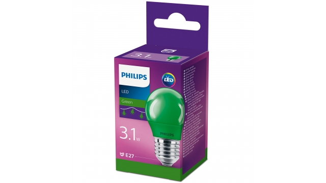 Philips Led Colorood Green P45 E27