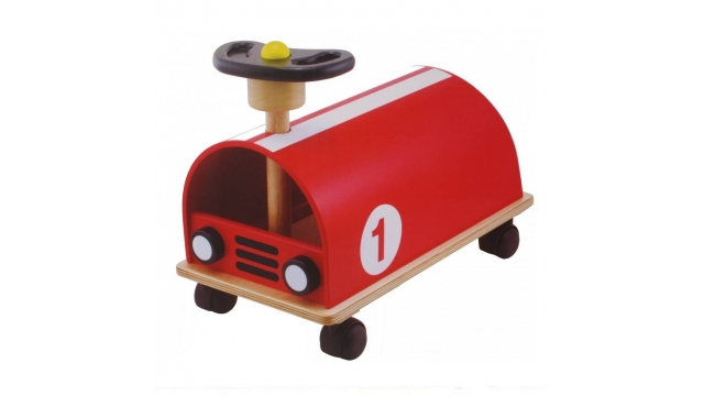 Pintoy My Red Racer Houten Loopauto Rood