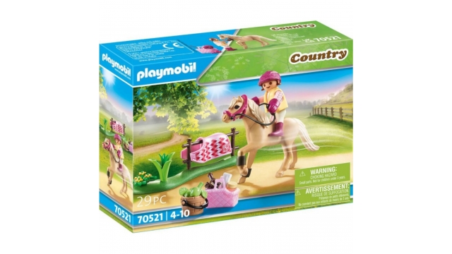 Playmobil 70521 Country Collectie Pony Duitse Rijpony