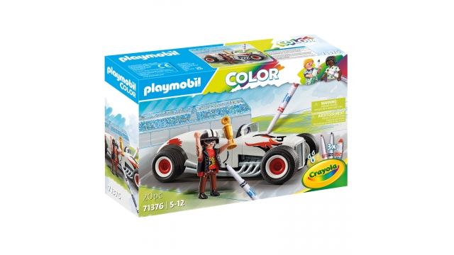 Playmobil 71376 Crayola Color Racewagen