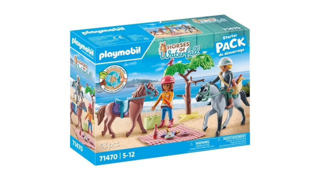 Playmobil 71470 Horses of Waterfall Starter Packs Paardrijden op het Strand
