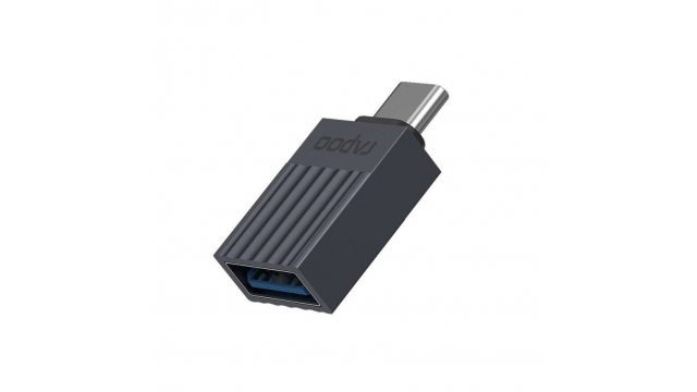 Rapoo USB-C Adapter USB-C Naar USB-A Grijs
