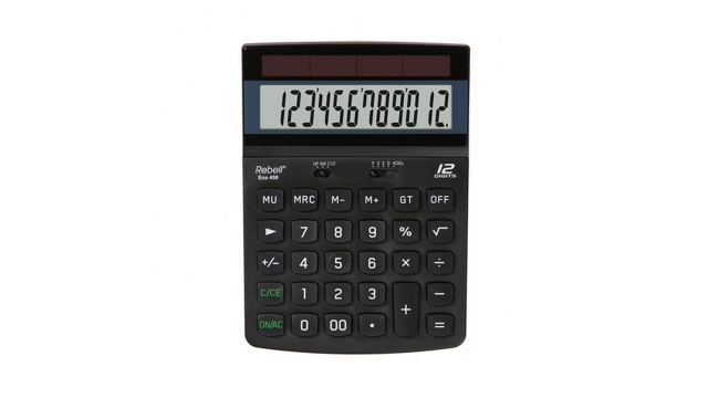 Rebell RE-ECO450-BX Calculator ECO 450 Zwart