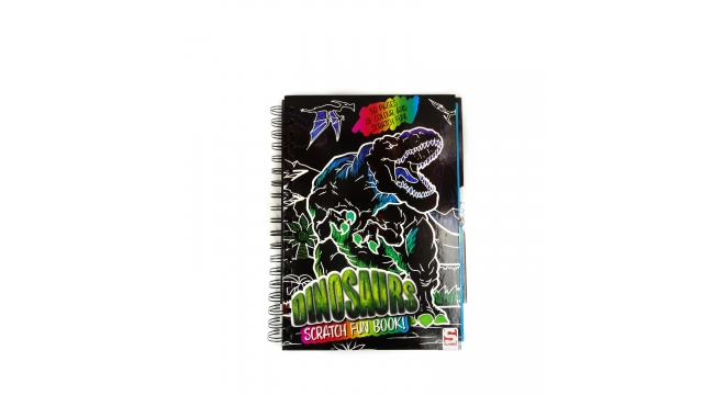 Sambro Scratch Fun Book Dinosaurs
