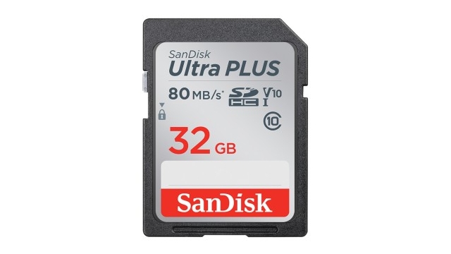 Sandisk SDHC Elite Ultra Plus 32.0GB 80MB/s CL10 Incl Rescue Pro