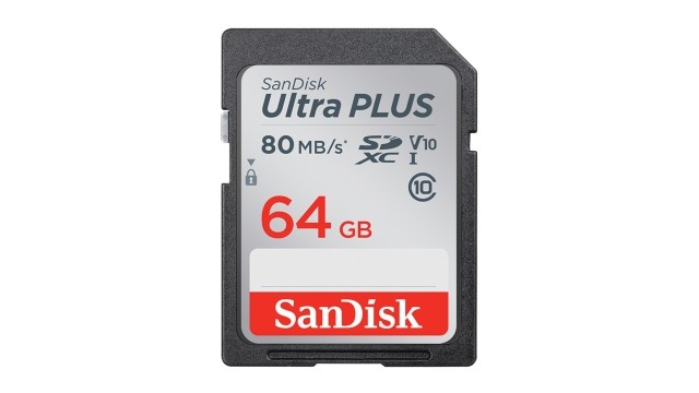 Sandisk SDXC Elite Ultra Plus 64.0GB 80MB/s CL10 Incl Rescue Pro