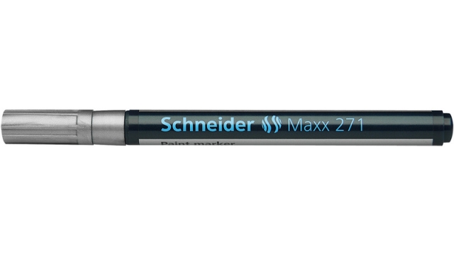 Schneider Lakmarker Maxx 271 1-2mm Zilver 10 Stuks