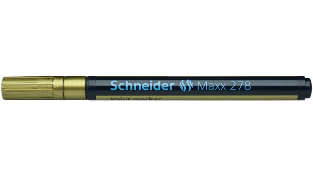 Schneider Lakmarker Maxx 278 0,8mm Goud 10 Stuks
