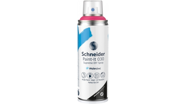 Schneider S-ML03050136 Supreme DIY Spray Paint-it 030 Magenta 200ml