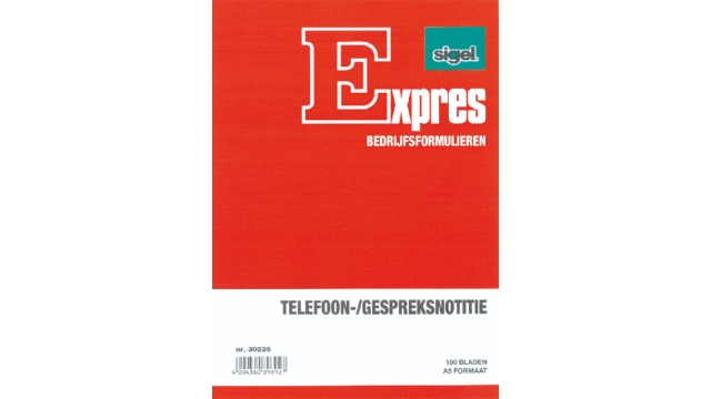 Sigel Expres Telefoongespreksnotitieblok A5 5 Stuks