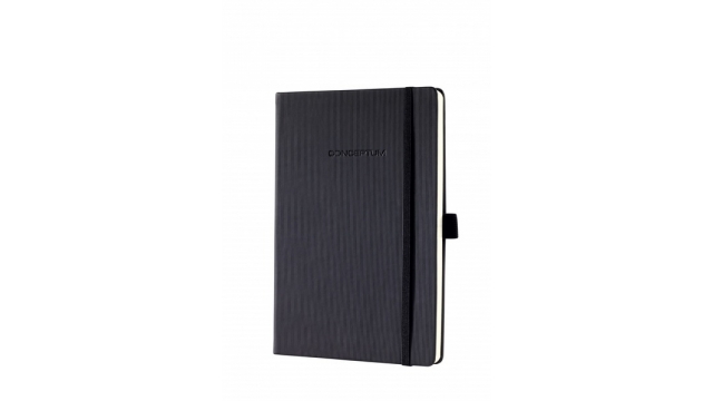 Sigel SI-CO120 Notitieboek Conceptum Pure Hardcover A5 Zwart Blanco