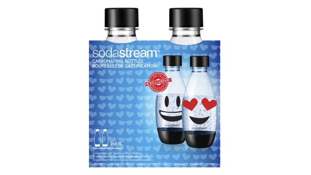 Sodastream Herbruikbare Flessen Emoji 0.5L 2 Stuks