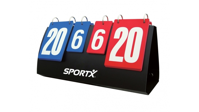 SportX Draagbaar Scorebord tot 30 Punten