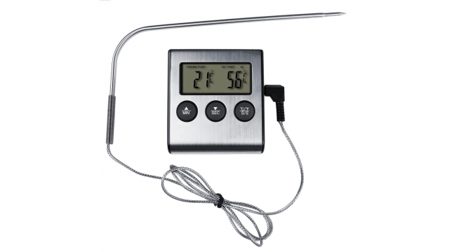 Steba AC11 Digitale Braadthermometer Zilver