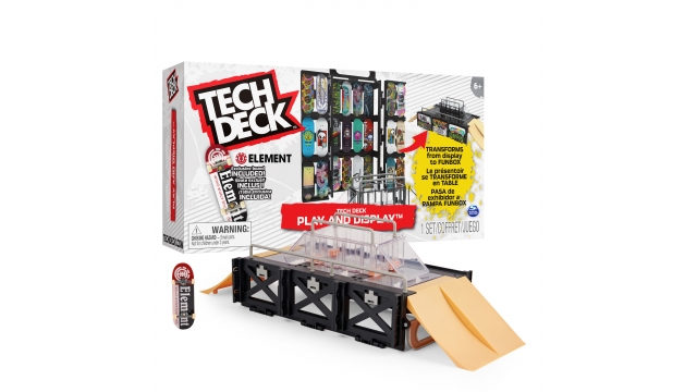 Tech Deck Play and Display Koffer Schansset Vingerbord