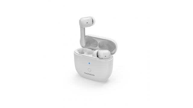 Thomson WEAR7811W Bluetooth®-koptelefoon In-ear Microfoon TWS ANC Wit