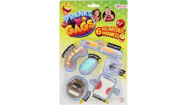 Toi-Toys Pranks and Gags Fopartikelen 6 Stuks