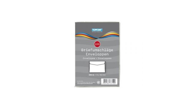 Toppoint C6 Gegomde Enveloppen 100 stuks