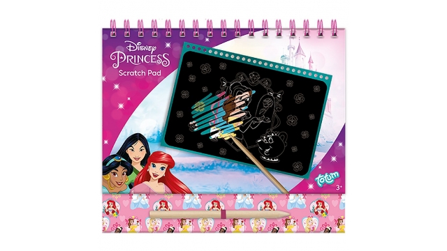 Totum Disney Princess Scratch Book