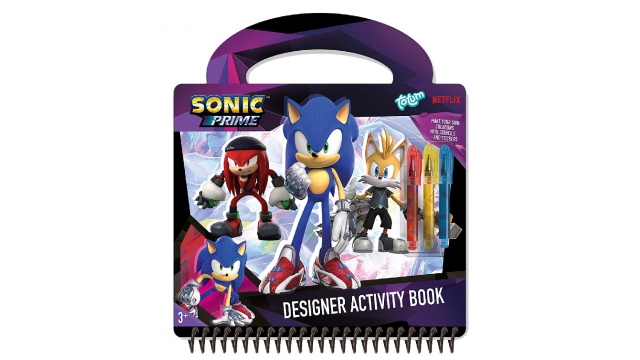 Totum Sonic Hedgehog Designer Teken-Activiteitenboek