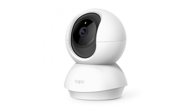 TP-Link Tapo C210 360 Graden Beveiligingscamera Wit/Zwart