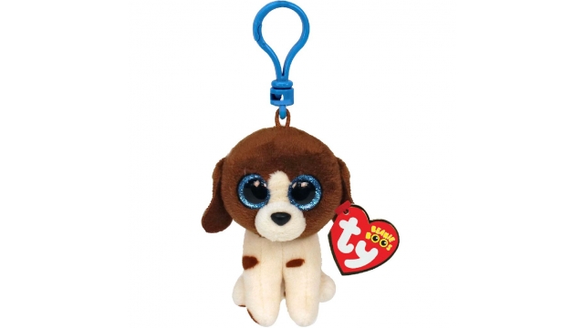 TY Beanie Boos Clip Knuffel Hond Muddles 7 cm