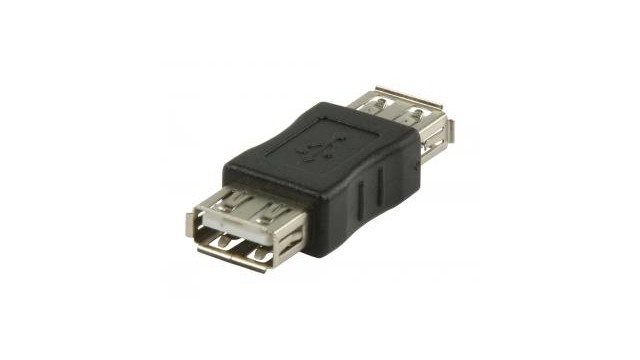 Valueline Vlcp60900b Usb 2.0 Usb A Vrouwelijk - Usb A Vrouwelijk Adapter Zwart