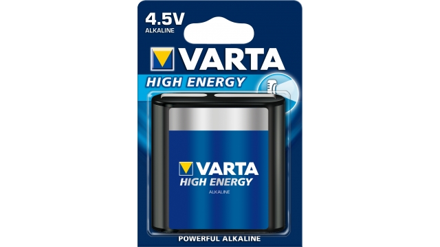 Varta V4912 High Energy Flatpack Batterij 3LR12