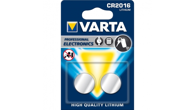 Varta Lithium Batterijen CR2016 2 Stuks