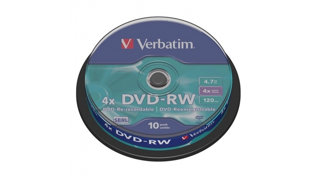 Verbatim DVDVER00072B 10x Dvd-rw 4.7 Gb