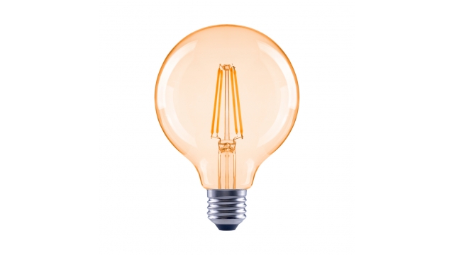 Xavax LED Globelamp E27 52W Amber Warm Wit